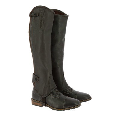 Mini-chaps Equithème Soft Havana Castanho