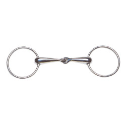 Mors 2 grandes argolas Feeling canhão 19 mm Mors 2 grandes argolas Feeling canhão 19 mm