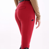 Legging de equitação Euro-Star Enforce winter FullGrip feminino Amarante