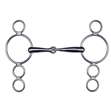 Mors ajustável Feeling 4 argolas maciço Mors ajustável Feeling 4 argolas maciço