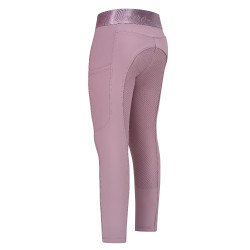 Legging de equitação Euro-Star Impress FullGrip infantil Sabugueiro Castanho Legging de equitação Euro-Star Impress FullGrip infantil Sabugueiro Castanho