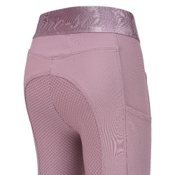 Legging de equitação Euro-Star Impress FullGrip infantil Sabugueiro Castanho Legging de equitação Euro-Star Impress FullGrip infantil Sabugueiro Castanho