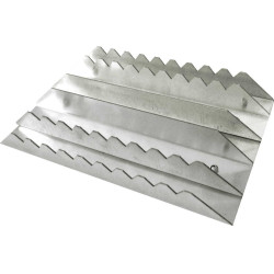 Raspadeira de alumínio retangular Raspadeira de alumínio retangular