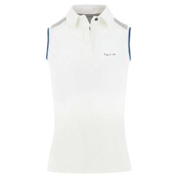 Polo Equit'M sem mangas Feminino Polo Equit'M sem mangas Feminino