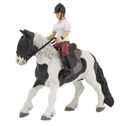 Figura jovem cavaleira PAPO Figura jovem cavaleira PAPO