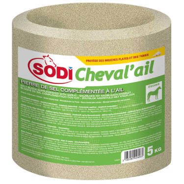 Bloco de lamber Sodi Cheval'Alho Bloco de lamber Sodi Cheval'Alho