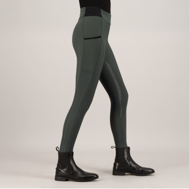 Legging de equitação HV Polo Estrelle FullGrip feminino Verde petróleo Legging de equitação HV Polo Estrelle FullGrip feminino Verde petróleo