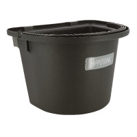 Comedouro de porta Hippo-Tonic com alça Preto