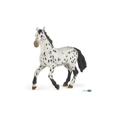 Estatueta Appaloosa preta Papo Estatueta Appaloosa preta Papo
