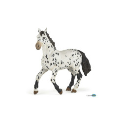 Estatueta Appaloosa preta Papo Estatueta Appaloosa preta Papo