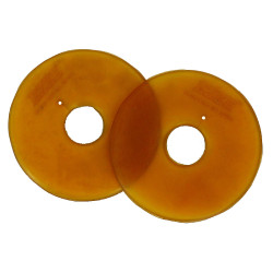 Anilhas de embocadura Norton semiaberta Natural Castanho Anilhas de embocadura Norton semiaberta Natural Castanho