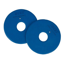 Anilhas de embocadura Norton semiaberta Azul royal Anilhas de embocadura Norton semiaberta Azul royal