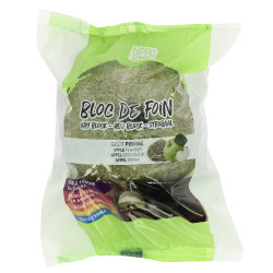 Bloco de feno Hippo-Tonic sabor maçã