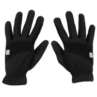 Luvas Equithème Strass Preto Luvas Equithème Strass Preto