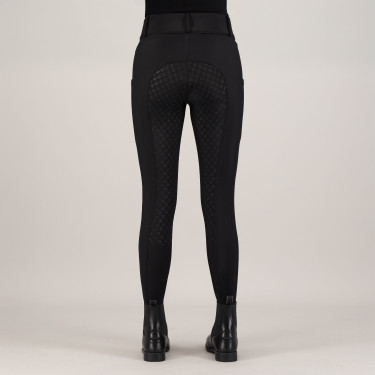 Calças de equitação Imperial Riding Bilou FullGrip feminino Preto