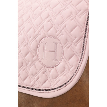 Almofada de Sela Harcour Saphir Peônia Rosa