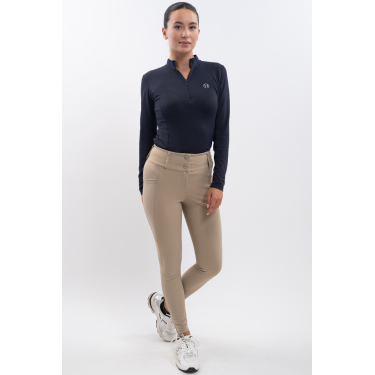 Calça de equitação Luce Harcour Bege