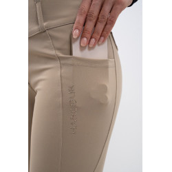 Calça de equitação Luce Harcour Bege