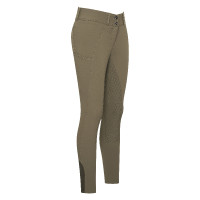 Calças de equitação Imperial Riding Bliss inverno FullGrip mulher Verde-oliva