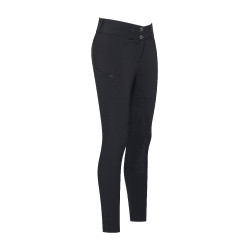 Calças de equitação Imperial Riding Bliss inverno FullGrip mulher Preto