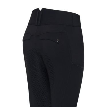 Calças de equitação Imperial Riding Bliss inverno FullGrip mulher Preto
