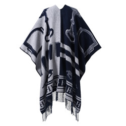Poncho HV Polo Shelly Marinho Azul-marinho