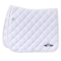 Manta de sela HV Polo Celia Club Dressage Branco Manta de sela HV Polo Celia Club Dressage Branco