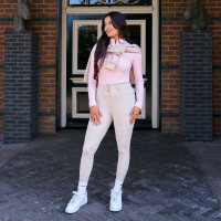 Top base Imperial Riding Jamy mulher Algodão doce Top base Imperial Riding Jamy mulher Algodão doce