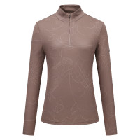 Top Euro-Star Avia feminino Sombra Castanho Top Euro-Star Avia feminino Sombra Castanho