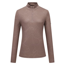 Top Euro-Star Avia feminino Sombra Castanho Top Euro-Star Avia feminino Sombra Castanho