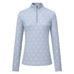 Top HV Polo Peggy mulher Azul gelo