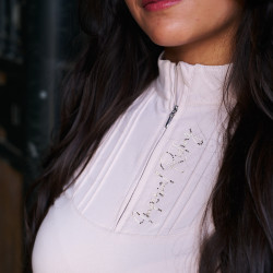 Top Imperial Riding Alinda feminino Cinza / areia Cinzento Top Imperial Riding Alinda feminino Cinza / areia Cinzento