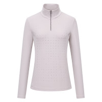 Top Imperial Riding Belle Sparkle mulher Cinza / areia Cinzento