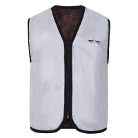 Colete de equitação sem mangas refletor HV Polo Hi-Viz Prateado / refletivo Prata Colete de equitação sem mangas refletor HV Polo Hi-Viz Prateado / refletivo Prata