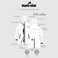 Casaco Euro-Star Carbo infantil Sabugueiro Castanho Casaco Euro-Star Carbo infantil Sabugueiro Castanho