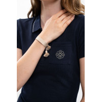 Pulseira Harcour x Versailles Lison Linho Bege