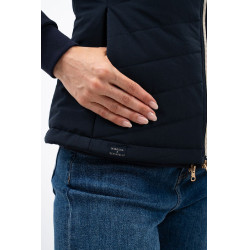 Colete acolchoado sem mangas Harcour x Versailles Leonie Marinho Azul-marinho