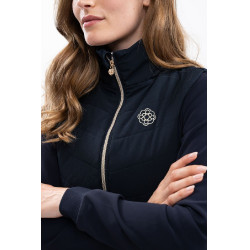 Colete acolchoado sem mangas Harcour x Versailles Leonie Marinho Azul-marinho