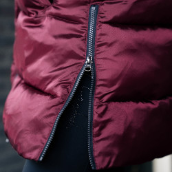 Casaco Puffer Imperial Riding Bodie feminino Figue Violeta