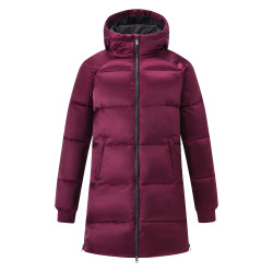 Casaco Puffer Imperial Riding Bodie feminino Figue Violeta