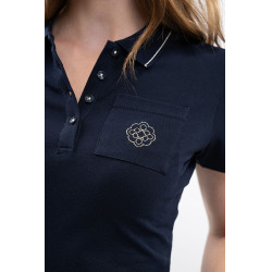 Polo Harcour x Versailles Gasparine Marinho Azul-marinho