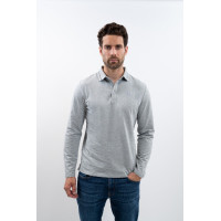 Polo Harcour Malik Cinza mesclado Cinzento