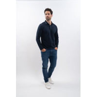 Polo Harcour Malik Cinza mesclado Cinzento