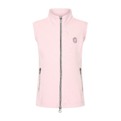Colete sem mangas Imperial Riding Cybil kids Algodão doce Rosa