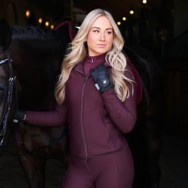 Casaco Softshell Imperial Riding Brenda feminino Figue Violeta