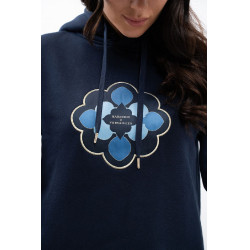 Sweat Harcour x Versailles Philipa Marinho Azul-marinho