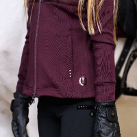 Veste técnica Imperial Riding Brett para crianças Figue Violeta