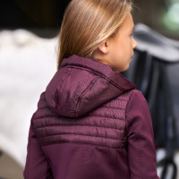 Veste técnica Imperial Riding Brett para crianças Figue Violeta