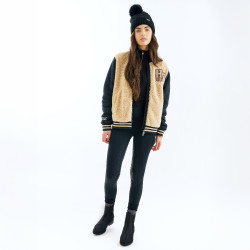 Casaco Varsity HV Polo Luisa feminino Champanhe Bege