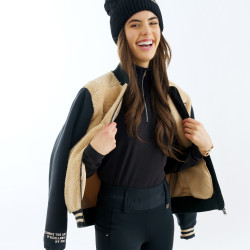 Casaco Varsity HV Polo Luisa feminino Champanhe Bege